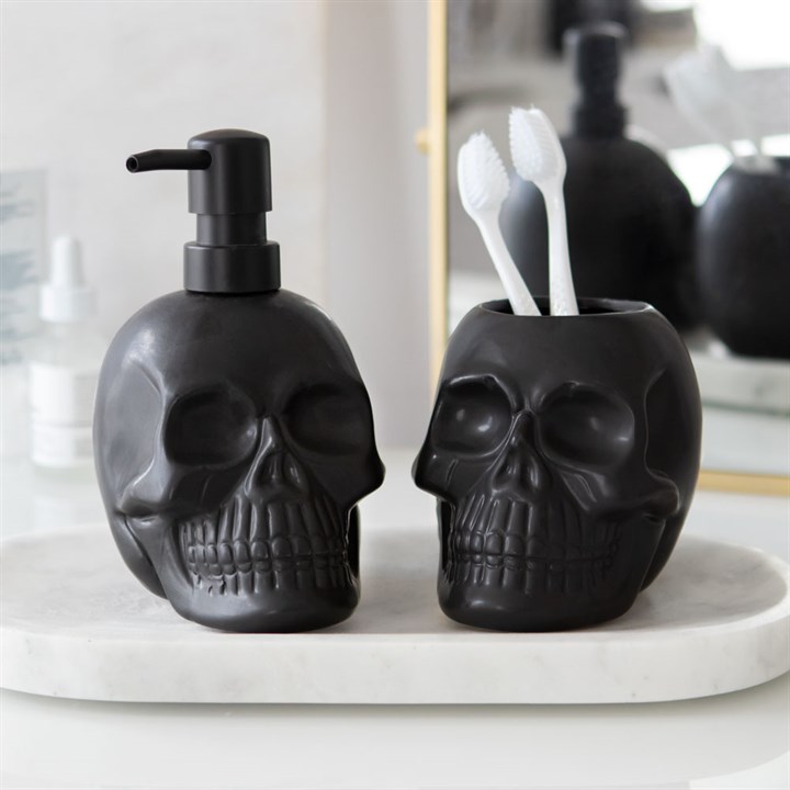 Black Skull Soap Dispenser Black Skull Soap Dispenser - Image 6