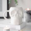 Matte White Skull Mug Matte White Skull Mug