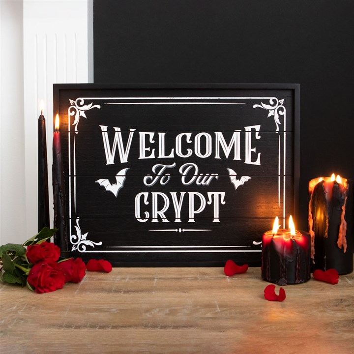 Welcome To Our Crypt Wall Plaque Welcome To Our Crypt Wall Plaque - Image 3