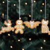 Set of 4 Creepy Skeleton Cookie Ornaments Set of 4 Creepy Skeleton Cookie Ornaments