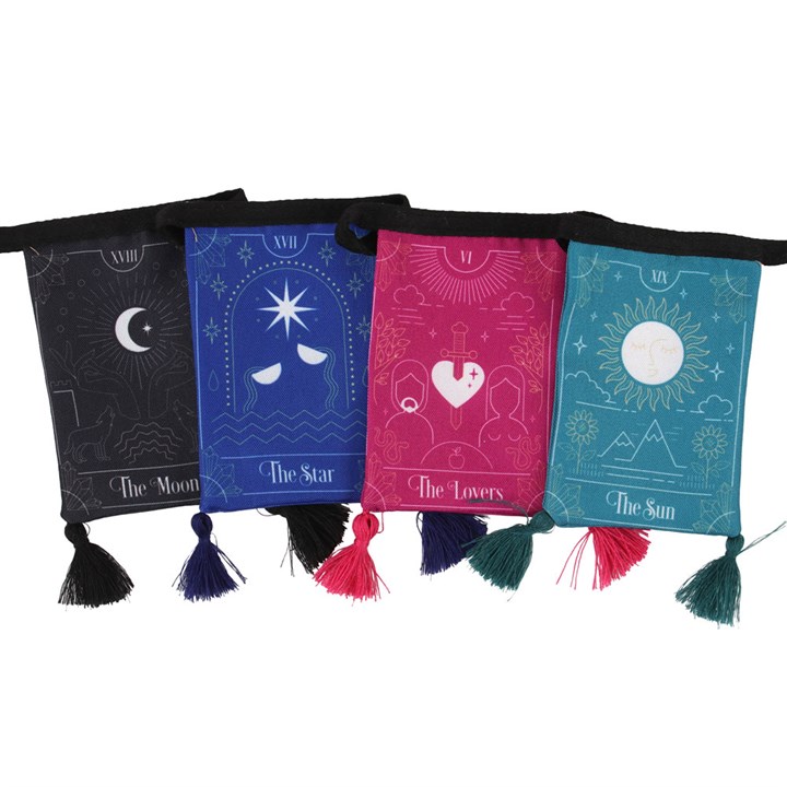 Small Tarot Card Fabric Bunting Small Tarot Card Fabric Bunting