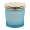 Throat Chakra Blueberry Crystal Chip Candle