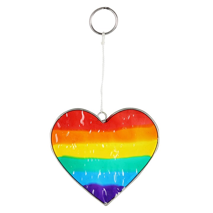 Rainbow Heart Suncatcher Rainbow Heart Suncatcher