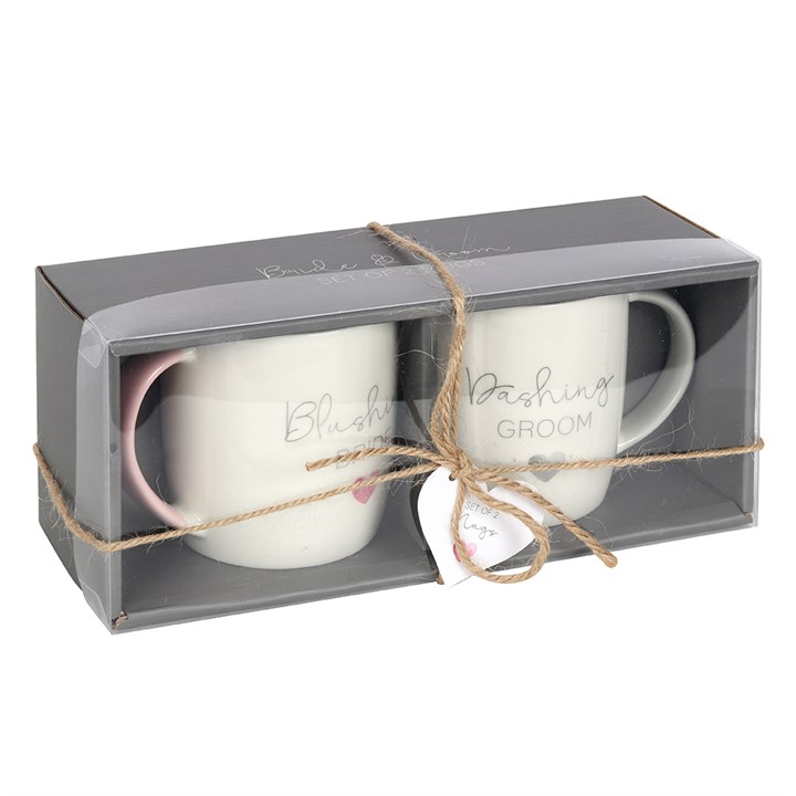 Blushing Bride Dashing Groom Ceramic Mug Set Blushing Bride Dashing Groom Ceramic Mug Set - Image 2