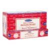 Set of 12 Packets of Satya Indian Rose Incense Sticks