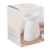 White Ceramic Angel Wings Oil Burner White Ceramic Angel Wings Oil Burner
