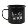 I'm Secretly A Witch Enamel Mug