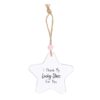 I Thank My Lucky Stars Hanging Star Sentiment Sign
