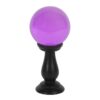 Small Purple Crystal Ball on Stand