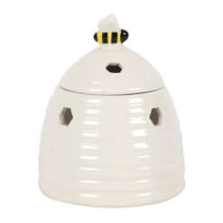 Alternative view of White Beehive Oil Burner