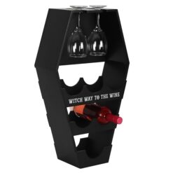 Alternative view of Coffin Wine Shelf