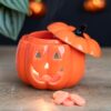 Orange Jack-O-Lantern Oil Burner Orange Jack-O-Lantern Oil Burner