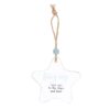 Baby Boy Hanging Star Sentiment Sign