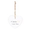 A Spoiled Cat Hanging Heart Sentiment Sign A Spoiled Cat Hanging Heart Sentiment Sign