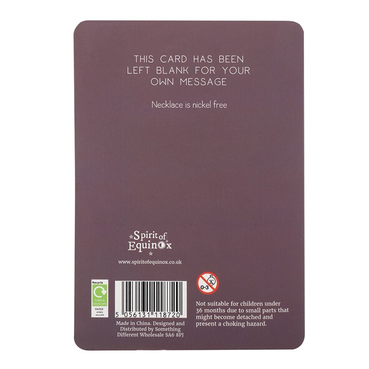 Sagittarius Zodiac Necklace Card Sagittarius Zodiac Necklace Card - Image 2