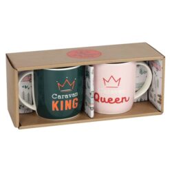 Alternative view of Caravan King and Queen Mug Set