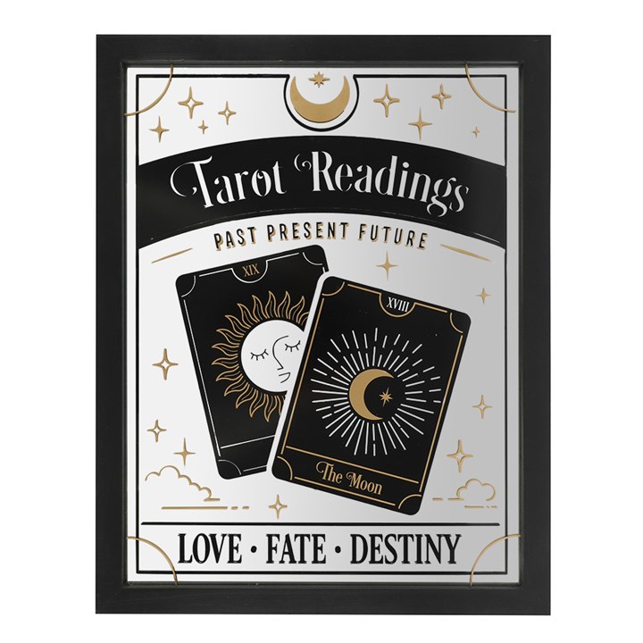 Tarot Readings Mirrored Wall Hanging Tarot Readings Mirrored Wall Hanging