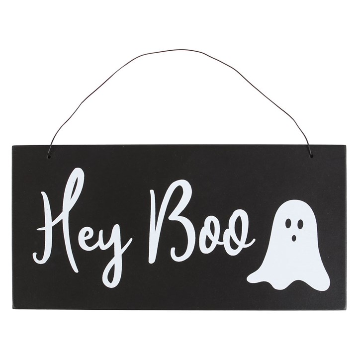 Hey Boo Hanging Sign Hey Boo Hanging Sign