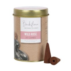 Alternative view of 6 Tins of Elements Wild Rose Jumbo Backflow Cones