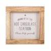 Hot Chocolate Station Wooden Sign Hot Chocolate Station Wooden Sign