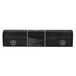 Alternative view of Pentagram Wooden Black Pepper Incense Box Set