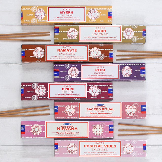Set of 12 Packets of Nirvana Incense by Satya Set of 12 Packets of Nirvana Incense by Satya - Image 2