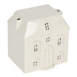 Alternative view of White Ceramic House Oil Burner
