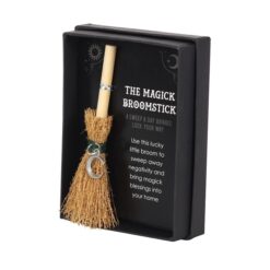 Alternative view of Crescent Moon Mini Magick Broomstick