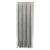 Set of 4 Silver Taper Candles