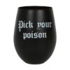 Pick Your Poison Stemless Wine Glass Pick Your Poison Stemless Wine Glass