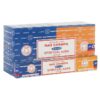 12 Pack of Combo Satya Incense - Nag Champa and Spiritual Aura