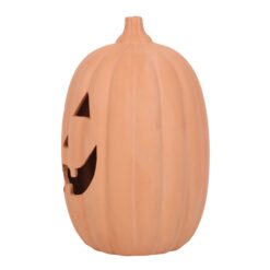 Alternative view of 23cm Terracotta Pumpkin Ornament