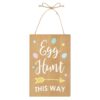 Easter Egg Hunt Hanging Sign