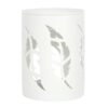 White Feather Cut Out Oil Burner White Feather Cut Out Oil Burner