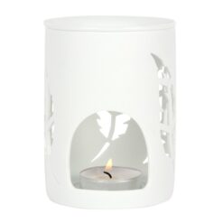 Alternative view of White Feather Cut Out Oil Burner