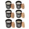 Set of 6 Midnight Ritual Candles