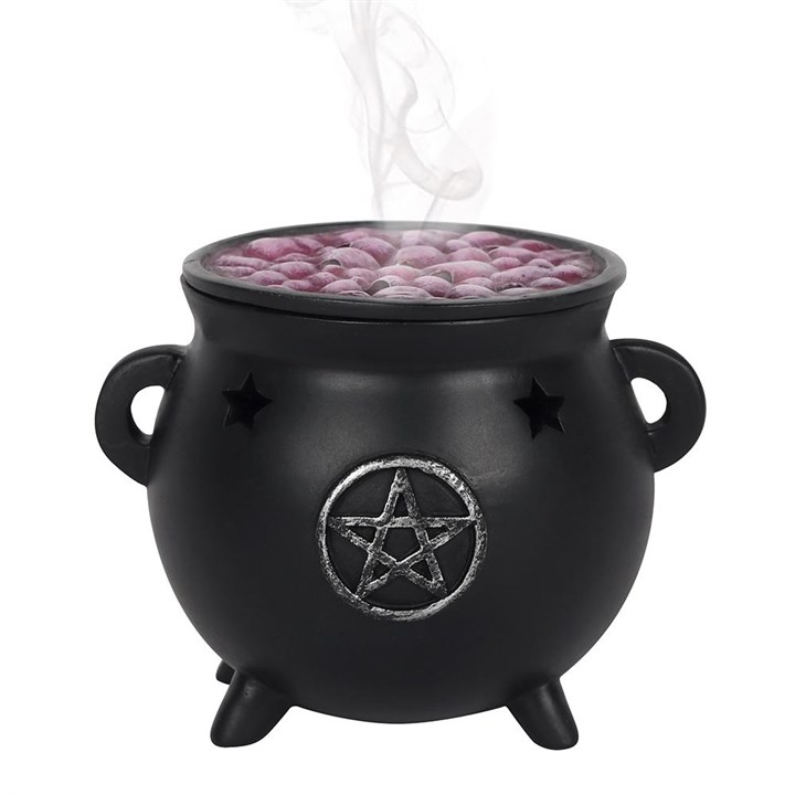 Pentagram Cauldron Incense Cone Holder Pentagram Cauldron Incense Cone Holder