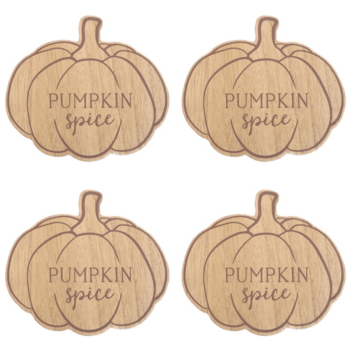 Pumpkin Spice Coaster Set Pumpkin Spice Coaster Set