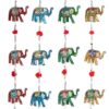 Assorted Hanging Elephant Decoration with Bell Assorted Hanging Elephant Decoration with Bell