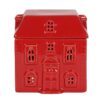 Red Ceramic House Oil Burner
