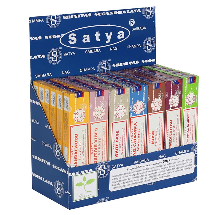 Satya Incense Sticks Display Starter Pack 2 Satya Incense Sticks Display Starter Pack 2