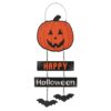 Happy Halloween Pumpkin Chain Sign Happy Halloween Pumpkin Chain Sign