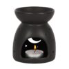 Black Mystical Moon Cut Out Oil Burner Black Mystical Moon Cut Out Oil Burner