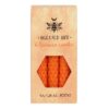 Set of 6 Orange Beeswax Spell Candles