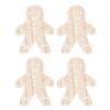 Gingerbread Man Coaster Set Gingerbread Man Coaster Set