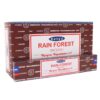 12 Packs of Rainforest Incense Sticks by Satya 12 Packs of Rainforest Incense Sticks by Satya