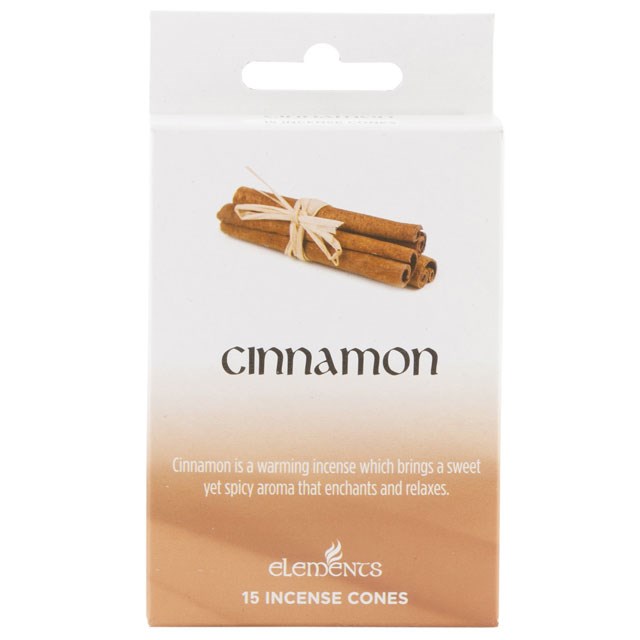 Set of 12 Packets of Elements Cinnamon Incense Cones Set of 12 Packets of Elements Cinnamon Incense Cones