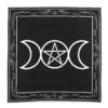 70x70cm Triple Moon Altar Cloth 70x70cm Triple Moon Altar Cloth