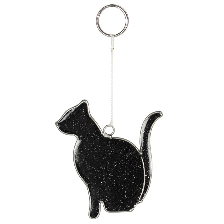 Mystical Black Cat Suncatcher Mystical Black Cat Suncatcher