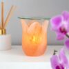 Tulip Shaped Himalayan Salt Oil Burner Tulip Shaped Himalayan Salt Oil Burner